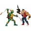 Набір фігурок TMNT Черепашки-ніндзя класичні Мікеланджело проти Бібоп, 15 см (81277) - мініатюра 1