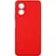 Силиконовый чехол Candy Full Camera для Oppo A38 / A18 Красный / Red - миниатюра 1