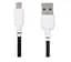 Кабель Gelius Full Silicon Cable USB to MicroUSB GP-UCN001M 18W 1.2m Black-White - мініатюра 1