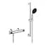 Змішувач термостатичний для душу Grohe QuickFix Precision Flow 34800001, Хром - мініатюра 1