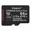 Карта пам'яті Kingston 64GB microSDXC class 10 UHS-I V10 A1 Canvas Select Plus (SDCS3/64GBSP) - мініатюра 1