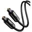Кабель мультимедійний Optical Toslink 3.0m AV122 black Ugreen (70893) - мініатюра 1