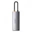 USB-Хаб Baseus Metal Gleam Series 6-in-1 Type-C gray - мініатюра 7