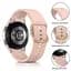 Ремінець силіконовий BeWatch Samsung Galaxy Watch 4/5/Pro SoftTouch CBітло-рожевий (0139304) - мініатюра 4