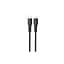 Дата кабель USB-C to USB-C NBQ231B-CC black XO (NBQ231B-CC.black) - мініатюра 1