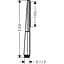 Ручний душ Hansgrohe Rainfinity 1jet EcoSmart Matt Black 26867670, Чорний матовий - мініатюра 2