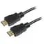 Кабель мультимедійний HDMI to HDMI 0.5m Maxxter (V-HDMI4-0.5M) - мініатюра 1