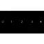 Вытяжка декоративная наклонная Минола HVS 6652 BL 1000 LED - миниатюра 5