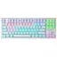 Клавіатура Aula F3032 White keycaps plus 21 Yellow keys KRGD Brown USB UA White (6948391201757) - мініатюра 1
