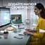 Комплект (клавіатура, миша) бездротовий Logitech Signature Slim Combo MK950 OffWhite (920-012491) - мініатюра 2