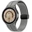 Браслет Cls-black для Samsung Galaxy Watch 5 - серый ширина крепления 20мм силикон Watchbands (W34-2WB12227561) - миниатюра 2