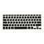 Накладка на клавіатуру DK для Apple MacBook Air 13" 2008 - 2009 USA силікон чорний (010311) - мініатюра 1
