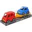Ігровий набір Tigres Kid cars Sport: автобус з причепом + гольф на планшетці (39823) - мініатюра 1