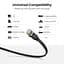 Патч корд Ugreen NW107 мережевий кабель 10 Гбіт\с Ethernet RJ45 Cat 7 плоский 2 м Black (NW107) - мініатюра 5