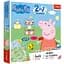 Настільна гра Trefl Лудо 2 в 1. Свинка Пеппа (Ludo 2 in 1: Peppa Pig) (02067) - мініатюра 1