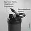 Шейкер спортивний SmartShake металевий Reforce Stainless Steel 30oz/900 мл Navy Blue (11153101) - мініатюра 5