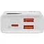Портативна батарея Baseus Adaman 2 Digital Display Fast Charge Power Bank 10000 mAh 30W PPAD040002 White - мініатюра 4