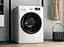 Прально-сушильна машина Whirlpool фронтальна , 8(6)кг, 1400, A, 60см, дисплей, пара, інвертор, білий (FFWDB864349BVUA) - мініатюра 2
