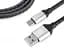 Кабель REAL-EL Premium Leather USB - USB Type-C (M/M), 1 м, Black (EL123500049) - миниатюра 7