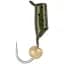 Мормышка вольфрамовая Viking Fishing Rigabik+bead 0.35g 2mm Olive+G (5шт) - миниатюра 1