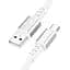 Кабель Hoco X85 Pisces Cable USB to Type-C 3A 1m White - мініатюра 1