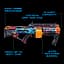 Швидкострільний бластер Zuru X-Shot Skins Last Stand Faze, 16 патронів (36518H) - мініатюра 4