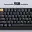 Клавіатура Keychron J1 82Key K pro Red WL/BT/USB-A QMK Hot-swap EN/UKR RGB Black (J1-H1-UA) - мініатюра 5
