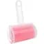 Багаторазовий липкий ролик для чищення одягу Semi Sticky roller for clothes з чохлом, Pink - миниатюра 1