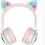 Навушники Hoco W27 CAT EAR Wireless headphones рожеві 6931474718464 - мініатюра 1