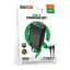 СЗУ Borofone BAS72A Source QC3.0 (1USB-A) + кабель USB to MicroUSB Black - миниатюра 2