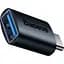 Перехідник Baseus Ingenuity Series Mini OTG Adaptor Type-C to USB-A 3.1 Blue (ZJJQ000003) - мініатюра 1