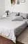 Комплект постельного белья Moon&Star King Size 220x240 см наволочки 4х50х70 см Smoke Satin Premium - миниатюра 1