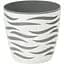 Горщик для квітів Form-Plastic Sahara Duo-14 1.65 л біло-сірий (4400-011+059W) - мініатюра 1