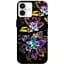 Чохол Demsky Flowers on black для Apple iPhone 16 Plus (6.7) - мініатюра 1