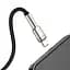 Кабель Baseus Cafule Metal Lightning 2.4A (1m) black (CALJK-A01) - мініатюра 3