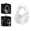 Бездротові накладні навушники Disco Pulse PG580 RGB Bluetooth 5.3 з мікрофоном 18 годин роботи білий - мініатюра 2