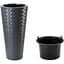 Горщик для квітів Form-Plastic Makata Slim-40 63 л антрацит (2850-014) - мініатюра 1
