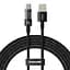 Кабель Baseus Gem Fast-Charging Cable USB to Type-C 100W 2m P10373002111-01 Black - миниатюра 1
