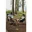 Кресло складное Naturehike Clamshell 001 Triangle Folding Moon Chair, черный - миниатюра 4