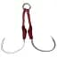 Крючок Savage Gear Bloody Double Assist Hook #3/0 (2 шт/уп) - миниатюра 1
