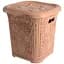 Корзина для белья Violet House Ажур Beige с крышкой 15 л (0424 Ажур BEIGE с/к 15 л) - миниатюра 2