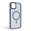 Чехол для Apple iPhone 15 Plus, Uniq MagCase, голубой, противоударный, панель-накладка с магсейф, ударопрочный TPU+PC, с магнитом MagSafe, поддержка полноценной беспроводной зарядки, ArmorStandart (ARM75334) - миниатюра 2