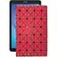Чехол StatusCASE из экокожи для планшета Samsung Galaxy Tab E 9,6 (T561) Красный ромб - миниатюра 1