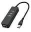 USB-Хаб Dynamode USB 3.0 - RJ45 Gigabit Lan с 3-х портовим хабом USB 3.0 (USB3.0-Type-A-RJ45-HUB3) - мініатюра 1