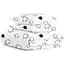 Комплект постельного белья Cosas Sheep dark black CS4 Полуторный черный (SheepBlackWhite_White_160) - миниатюра 1