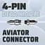 Кабель авіатор Attack Shark / USB Type-C / Для клавіатури / Спіральний - мініатюра 3