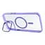 Чохол із підставкою MagSafe TPU PC Metal Stand Case and Camera Lenses Apple iPhone 13 Pro Max Purple - мініатюра 2
