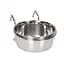 Flamingo Small Animal Bowl фламінго навісна миска для гризунів, годівниця з гачком, нержавіюча сталь S 0.3 л - мініатюра 1