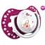 Силиконовая динамическая пустышка Lovi Night&Day Girl Lamb, 0-3 мес., 2 шт. (22/809girl_L) - миниатюра 2