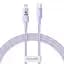 Кабель Baseus Gem Fast-Charging Data Cable Type-C to Lightning 20W 2m purple (P10373001511-01) - мініатюра 1